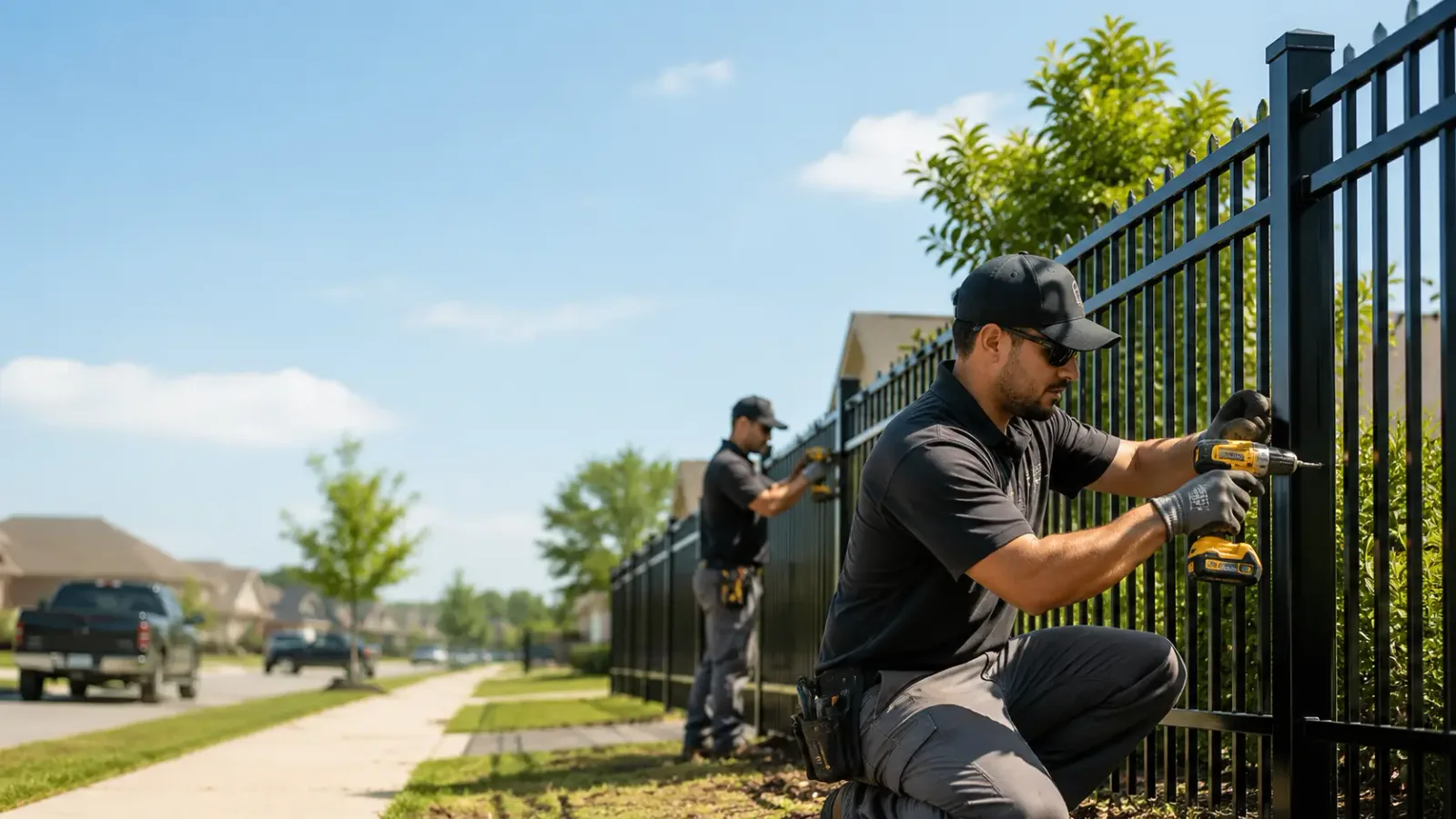 Metal Fence Installation in Batesville, MS